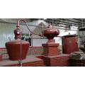 Wine distillery equipment Cognac Charente pot still 400L  automatical copper brandy distiller